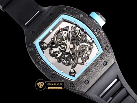 richard mille saat mavi|Richard Mille Carbon RM055 NTPT Bubba Watson Mavi  .